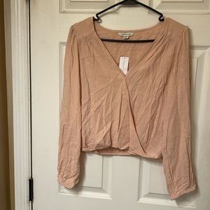 Light Pink American Eagle Crop Top